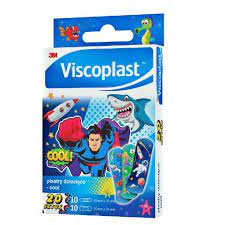 Plastry Viscoplast Dziecięce Cool 20sztuk 