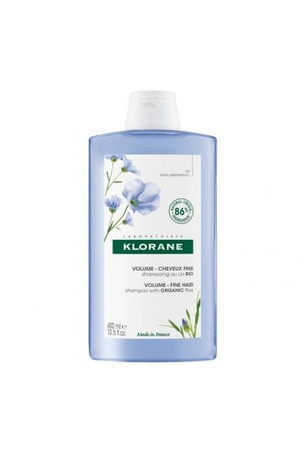 Klorane Szampon z lnem nadający objętości 400 ml