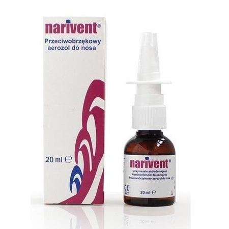Narivent aerozol do nosa 20 ml