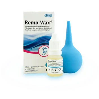 Remo-Wax Krople do usuwania woskowiny usznej - 10 ml