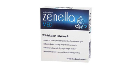 Zenella Med tabletki dopochwowe x 14 sztuk