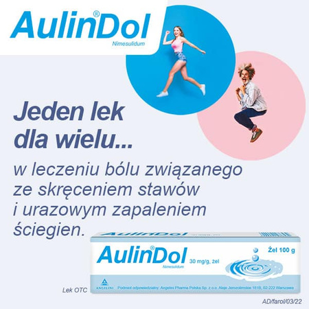 Aulindol żel 30 mg/g 100 g 