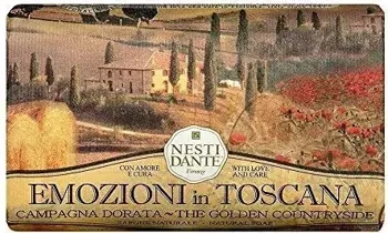 Nesti Dante EMOZIONI IN TOSCANA mydło naturalne Złoty Pejzaż 250g