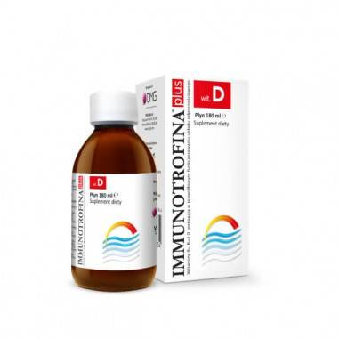 Immunotrofina Plus witamina D 180 ml DATA WAŻNOŚCI  28.02.2026