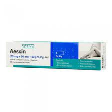 AESCIN (20 mg + 50 mg + 50 j.m.)/g żel 40 g