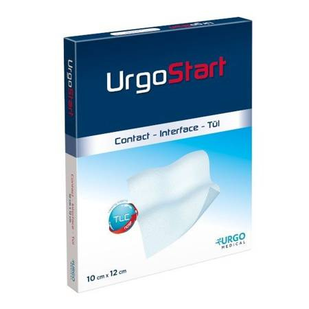 Opatrunek UrgoStart Contact 10cm x 12cm, 1 sztuka DATA WAŻNOŚCI 28.02.2025