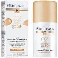 ERIS F Fluid ochronno korygujący 02 SAND SPF50, 30ml