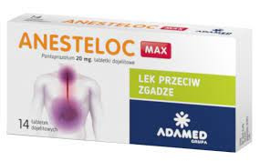 ANESTELOC MAX 20 mg x 14 tabletek dojelitowych