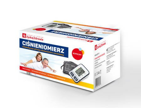 Zyskaj Zdrowie Ciśnieniomierz BSP-11 automatyczny,cyfrowy, naramienny, 1 sztuka