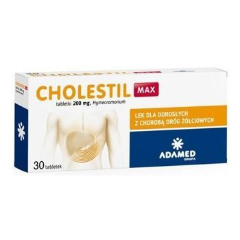 CHOLESTIL MAX 200mg x 30 tabletek