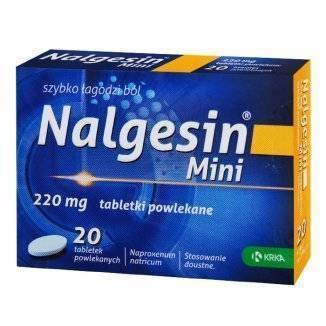 Nalgesin Mini 220  mg x 20 tabletek