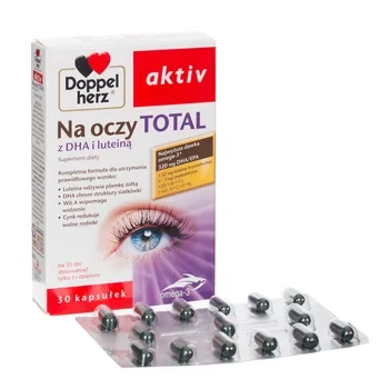 Doppelherz Aktiv Na oczy TOTAL z DHA i luteiną 30 kapsułek