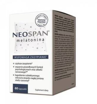 Neospan Melatonina 60 kapsułek