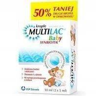 MULTILAC Baby krople 2 x 5ml DATA WAŻNOŚCI 28.02.2026