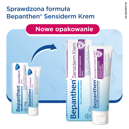 BEPANTHEN SENSIDERM Krem 20g