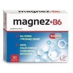 Magnez + B6 x 30 kapsułek COLFARM