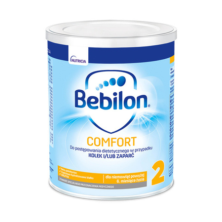  Bebilon Comfort 2, żywność specjalnego przeznaczenia medycznego dla niemowląt od 6. miesiąca,  400 g  
