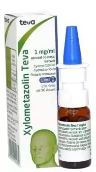 XYLOMETAZOLIN Teva aerozol do nosa 1 mg/ml 10ml