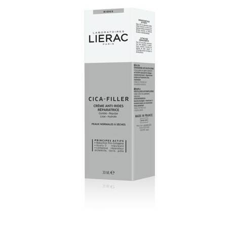LIERAC CICA FILLER Krem przeciwzmarszczkowy regenerujący 30ml