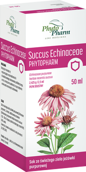 Succus Echinaceae Phytopharm, 2,425g/2,5ml płyn doustny 50ml