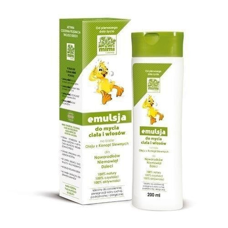 CUTISHELP MIMI Emulsja do mycia ciała i włosów 200ml