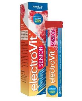 ActivLab ElectroVit Senior smak malina 20 tabletek musujących