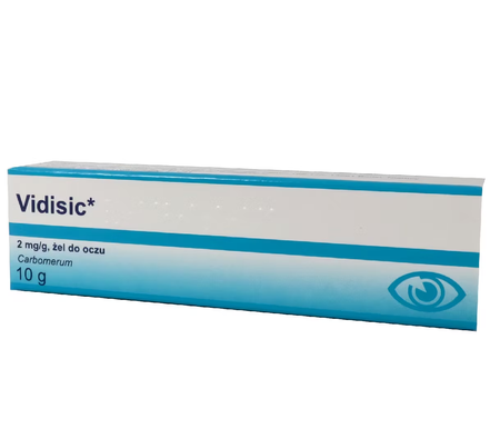 Vidisic żel do oczu 2 mg/g 10 g (tub.)