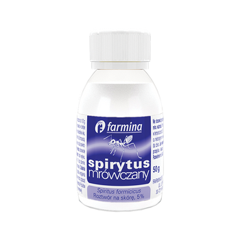 Spirytus mrówczany roztwór na skórę, 50g