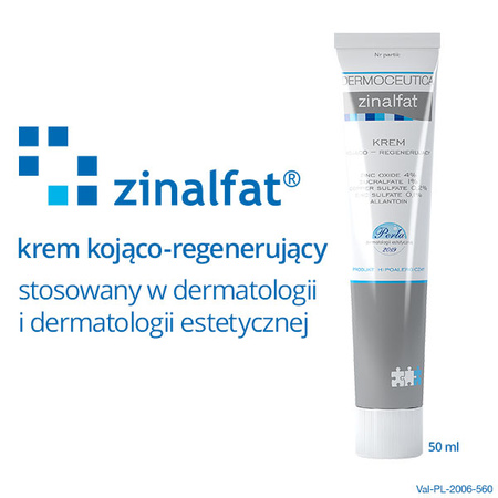 ZINALFAT Krem kojąco-regenerniający 50 ml