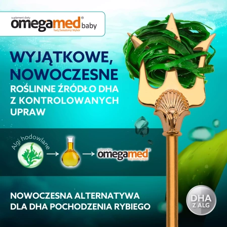 Omegamed Baby kapsułki twist off 30 sztuk DATA WAŻNOŚCI 31.03.2026