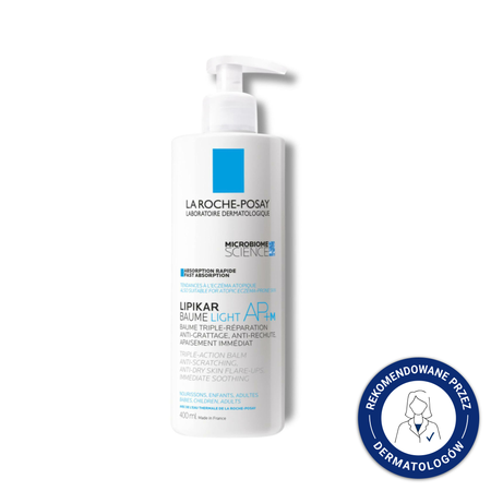 LA ROCHE-POSAY LIPIkar Baume light 400 ml