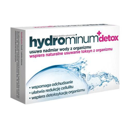 Hydrominum + Detox x 30 tabletek