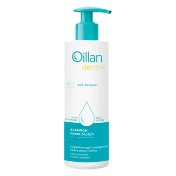 Oillan Derm+ Szampon nawilżający, 180 ml