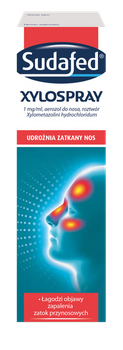 SUDAFED XYLOSPRAY aerozol do nosa 10 ml