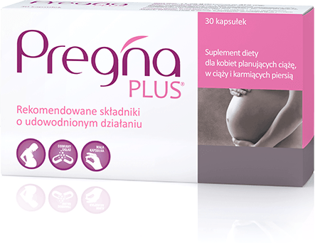 PREGNA PLUS x 30 kapsułek DATA WAŻNOŚCI 30.06.2025