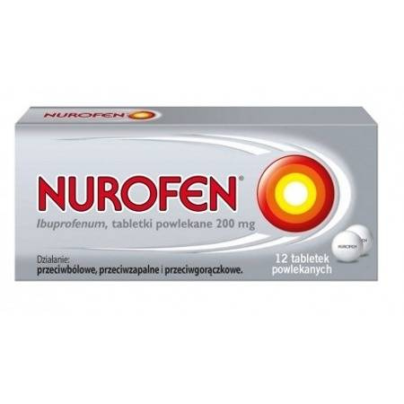 Nurofen 200 mg x 12 tabletek powlekanych