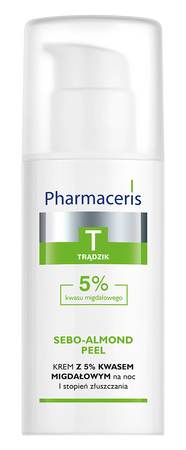 PHARMACERIS T SEBO-ALMOND PEEL 5% krem  na noc 50ml