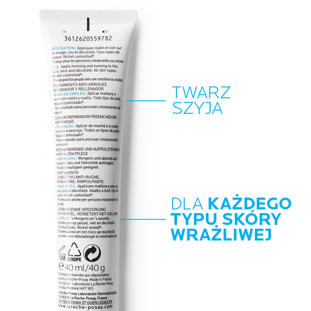 LA ROCHE-POSAY HYALU B5 Krem przeciwzmarszczkowy 40ml