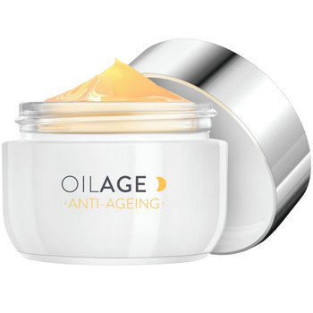 Dermedic Oilage, naprawczy krem na noc przywracający gęstość skóry, 50ml