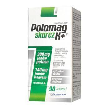 POLOMAG  skurcz K+ x 90 tabletek powlekanych