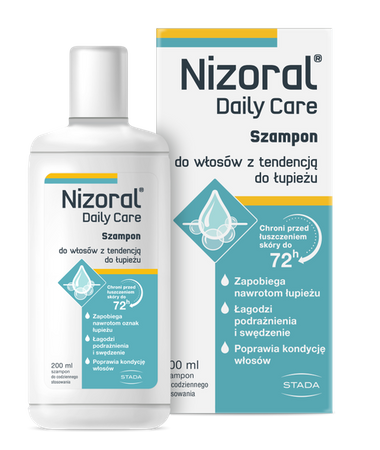 Nizoral Daily Care Szampon do włosów, 200ml
