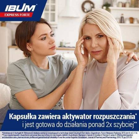 IBUM EXPRESS FORTE 400 mg, 36 kapsułek miękkich