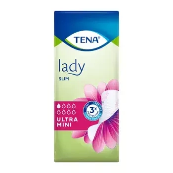 TENA LADY SLIM ULTRA MINI Wkładki anatomiczne x 28 sztuk