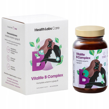 Health Labs Vitamin B Complex, 60 kapsułek