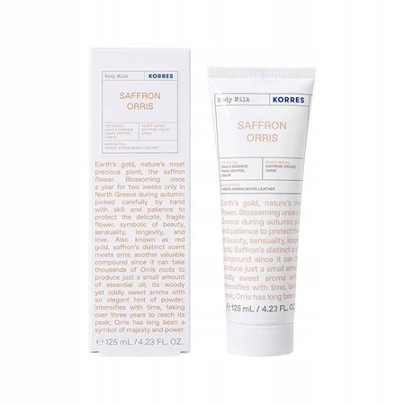 KORRES PERFUMOWANE MLECZKO DO CIAŁA .SAFFRON ORRIS 125ml