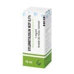 XYLOMETAZOLIN WZF 0,1%, 1 mg/ml krople do nosa 10ml