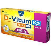 D-Vitum Forte Max 4000 j.m. K2 x 60 kapsułek