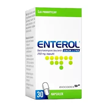 Enterol 250mg x 30 kapsułek