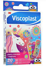 Viscoplast Plastry Dziecięce Magiczne x 20 sztuk