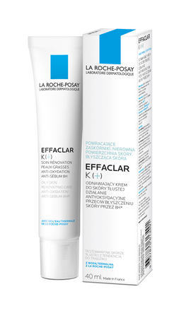 La Roche-Posay Effaclar K+, odnawiający krem do skóry tłustej 40 ml 
